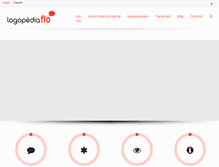 Tablet Screenshot of logopedia-flo.com